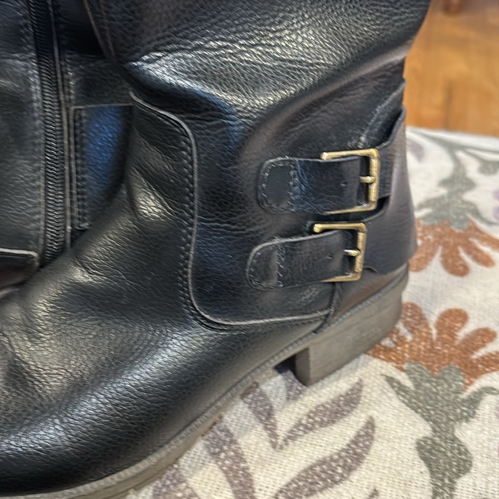 Clarks Riddle Phrase Riding Boots - Picture 3 of 8